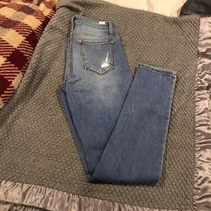 KanCan skinny distressed jeans